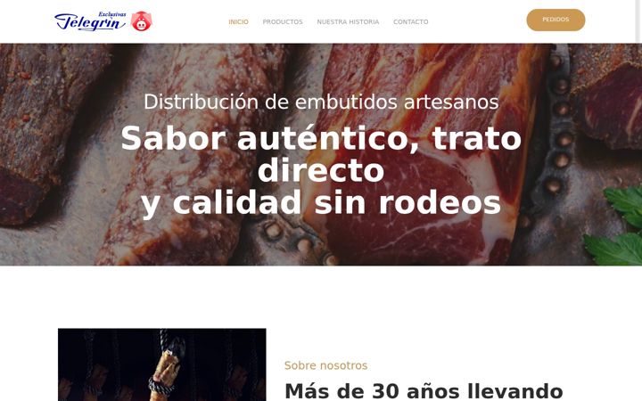 Screenshot of exclusivaspelegrin.com