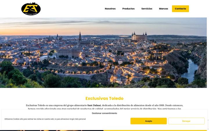 Screenshot of exclusivastoledo.com