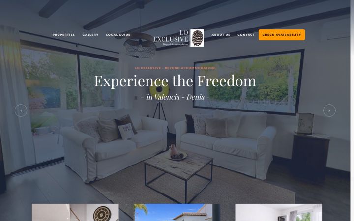 Screenshot of exclusive-apartments.com
