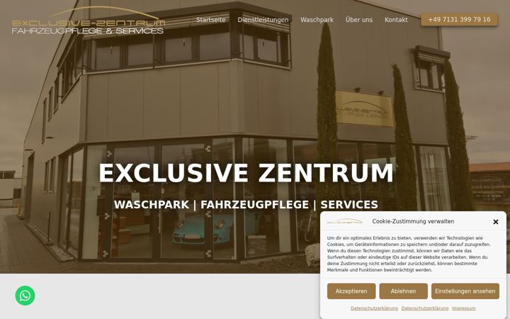 Screenshot of exclusive-zentrum.de