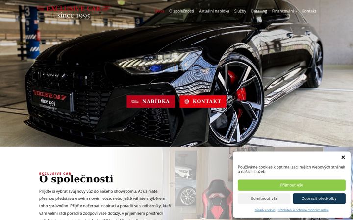 Screenshot of exclusivecar.cz