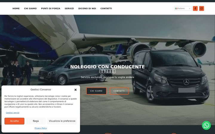 Screenshot di exclusivedriver.it