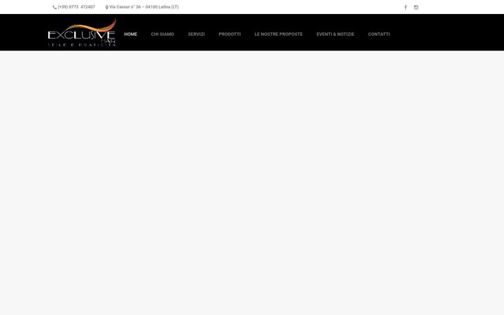 Screenshot of exclusivehair.eu
