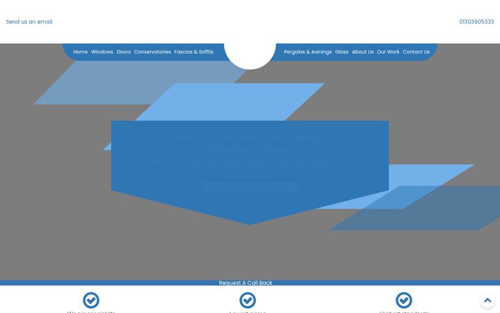 Screenshot of exclusivetradeframes.co.uk