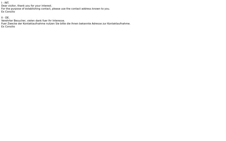 Screenshot of exconsilio.com