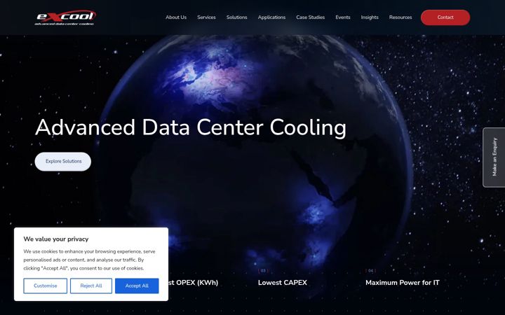 Screenshot of excool.com