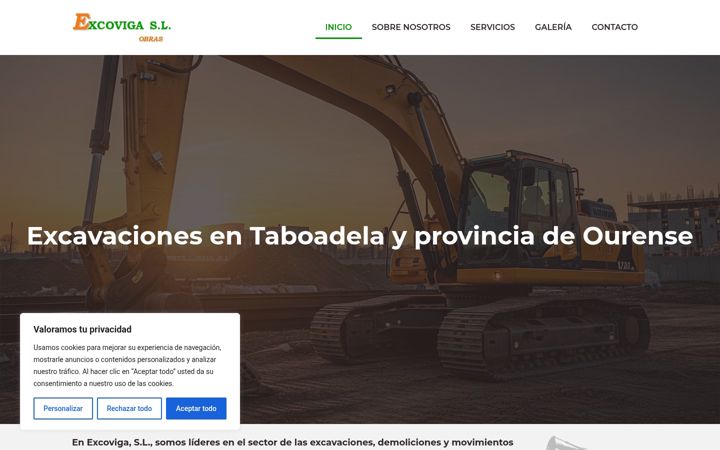 Screenshot of excoviga.com