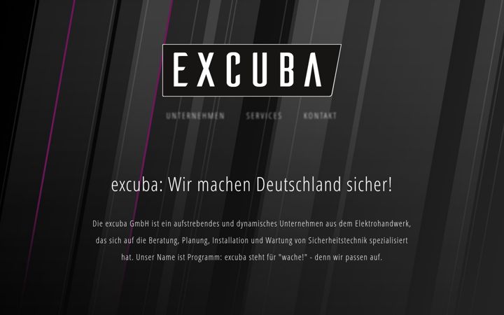 Screenshot of excuba.com