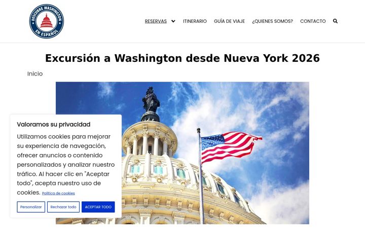 Screenshot of excursion-washington.com