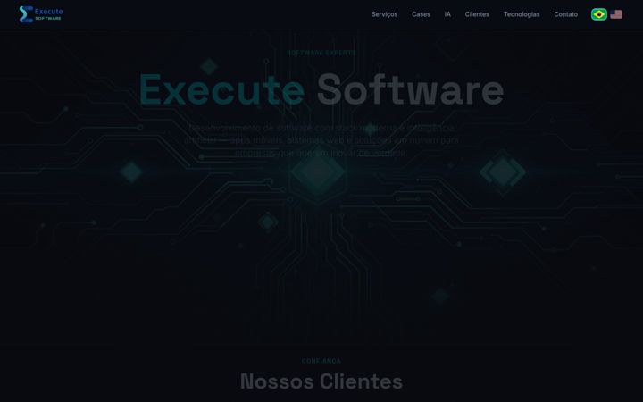 Screenshot of execute.software