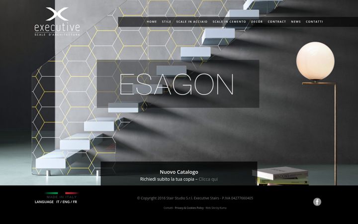 Screenshot di executivestairs.it