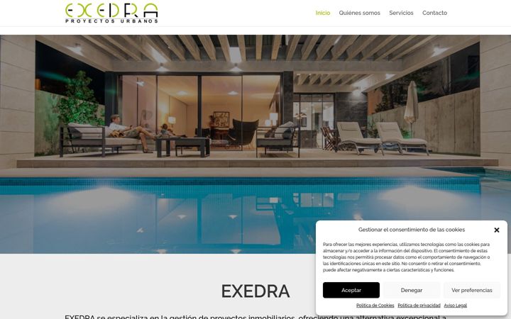 Screenshot of exedra-novadomus.com