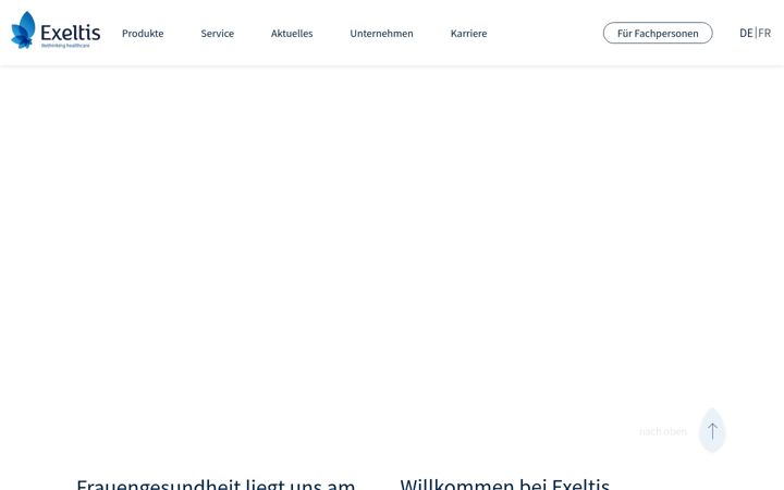 Screenshot ta' exeltis.ch