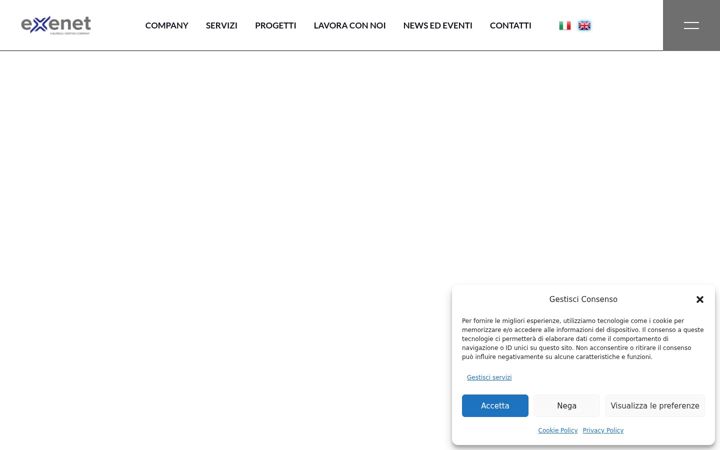 Ekrano kopija exenetsrl.it