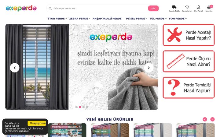 Screenshot of exeperde.com