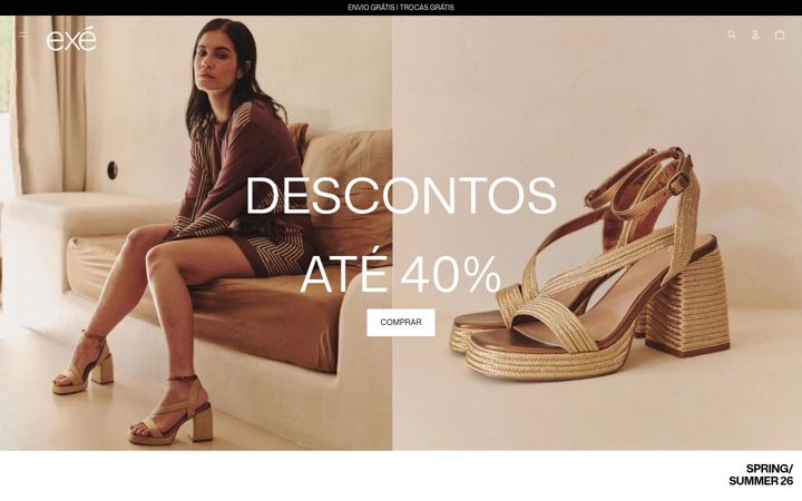 Screenshot του exeshoes.pt