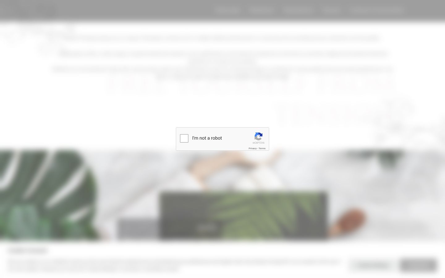 Screenshot tal-banner tal-kunsens muri qabel kwalunkwe interazzjoni