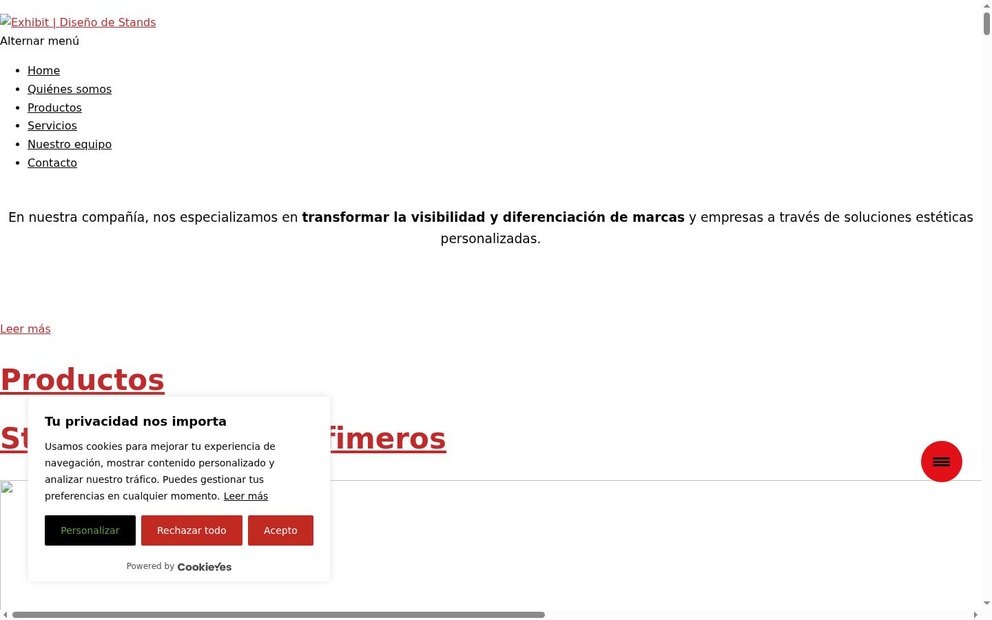 Képernyőkép a bármilyen interakció előtt megjelenő hozzájárulási bannerről