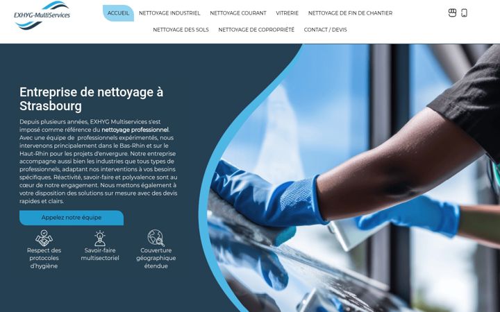 Screenshot of exhyg.fr