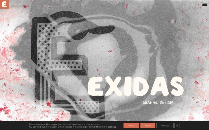 Screenshot of exidas.com