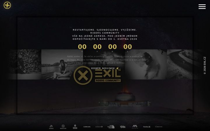 Screenshot of exil.cz