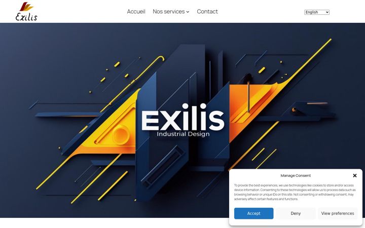 Screenshot di exilis.be