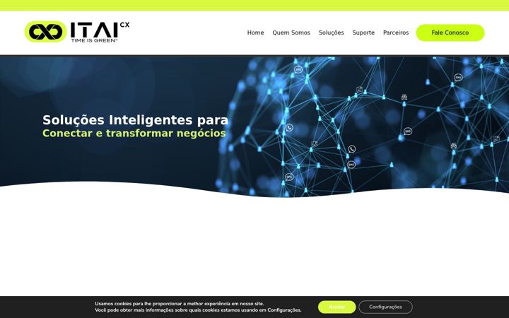 Screenshot di eximiati.com.br