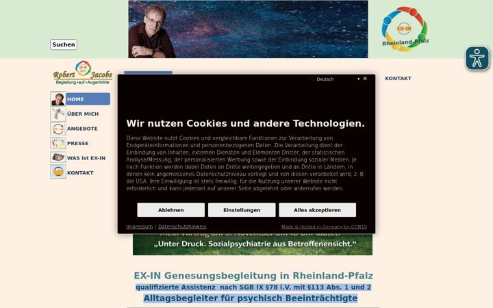 Screenshot of exin-rlp.de