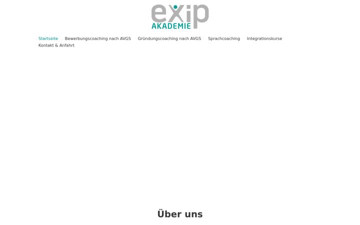 Screenshot of exip-akademie.de