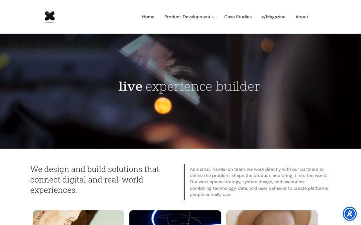 Screenshot of existentagency.com