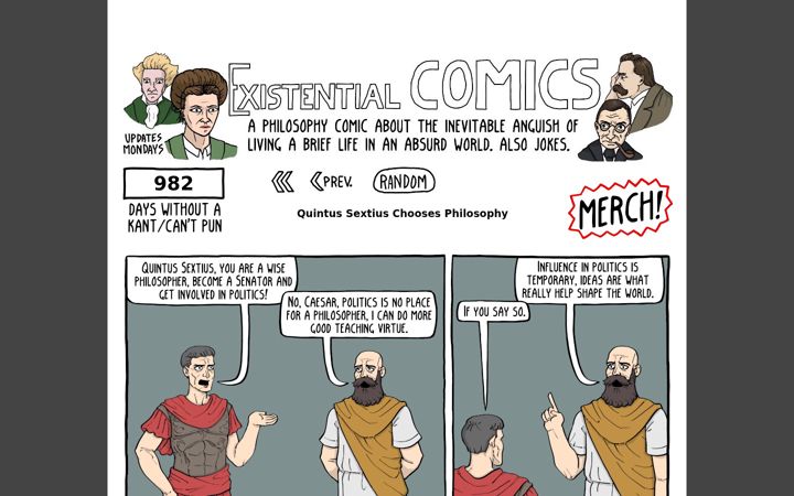 Képernyőkép: existentialcomics.com