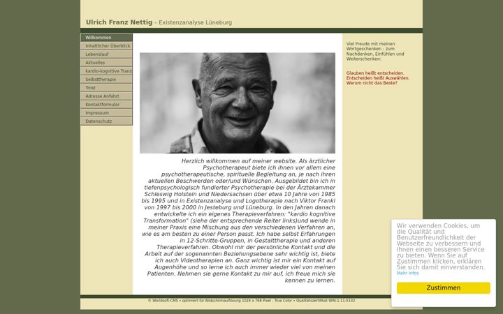 Screenshot of existenzanalyse-lueneburg.de