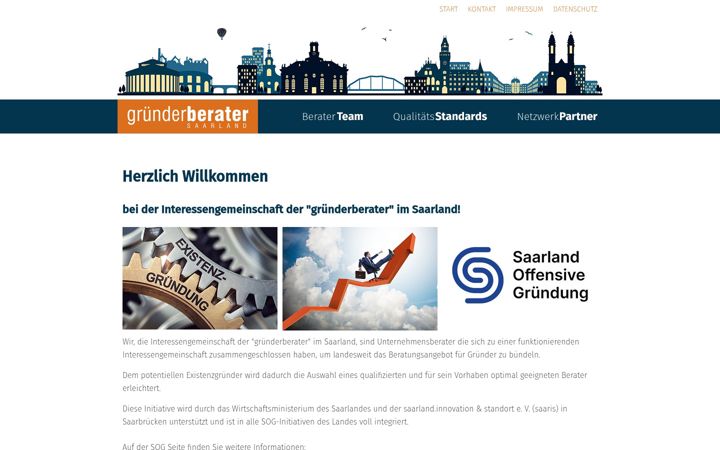 Screenshot of existenzgruender-berater.de