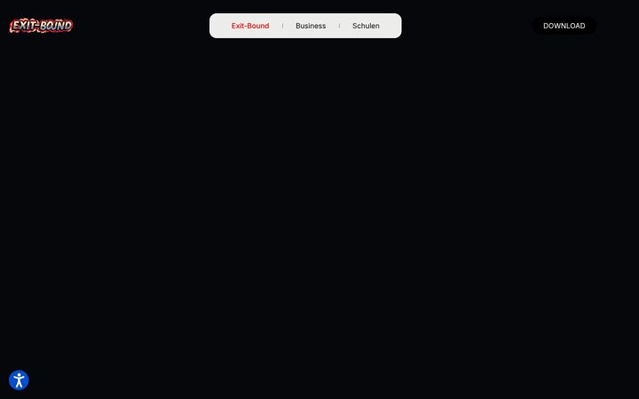 Screenshot stránky exit-bound.de