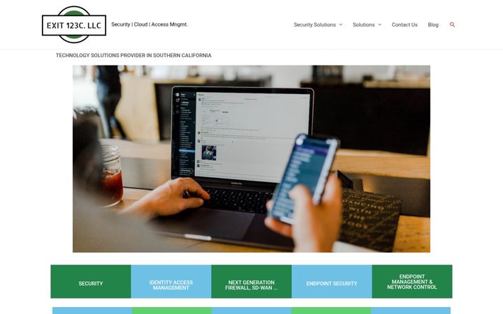 Screenshot of exit123c.com
