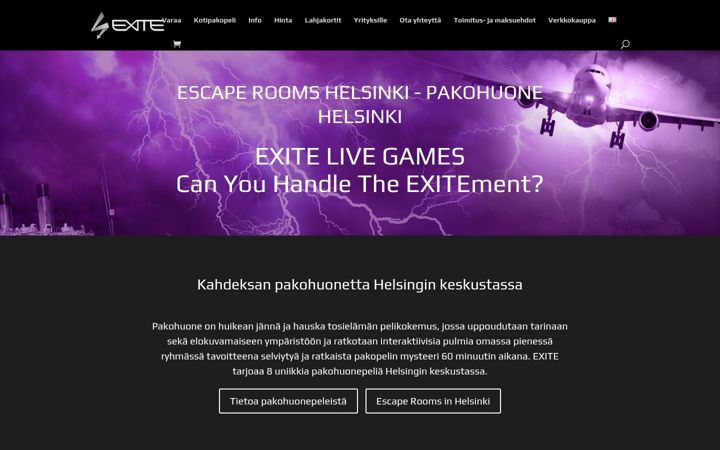 Ekrānuzņēmums no exite.fi