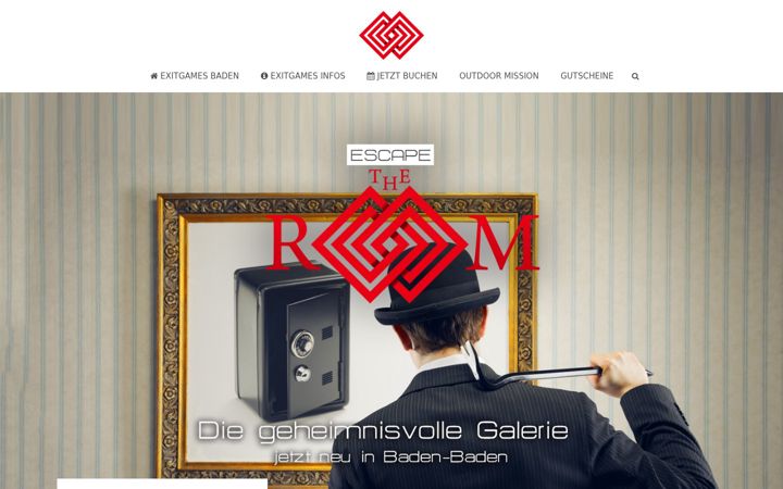 Képernyőkép: exitgames-baden.de