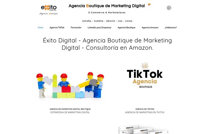 Screenshot of exitodigitalformacion.com