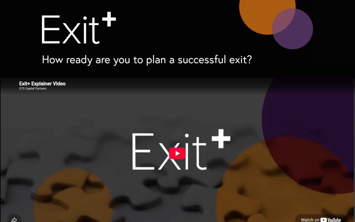 Screenshot of exitplusreport.com
