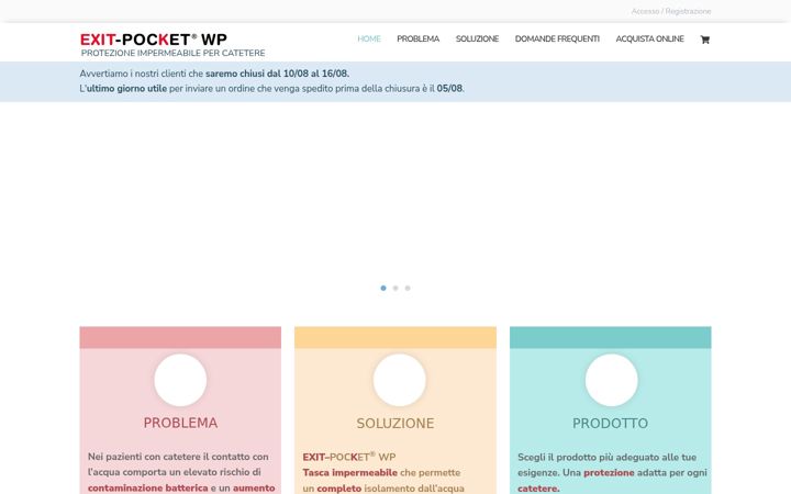 Screenshot van exitpocketwp.it