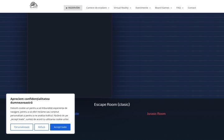 Screenshot of exitreality.ro