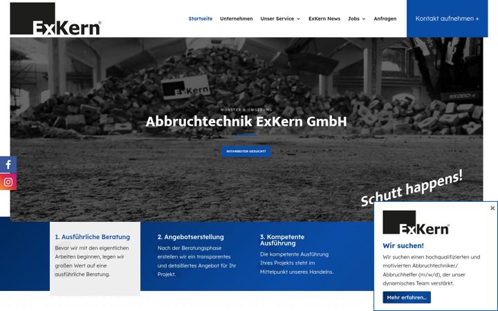Screenshot of exkern.de