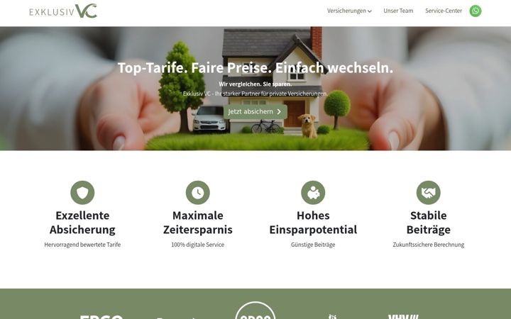 Screenshot of exklusiv-vc.de