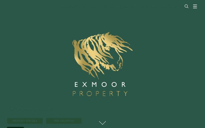Screenshot of exmoorproperty.com