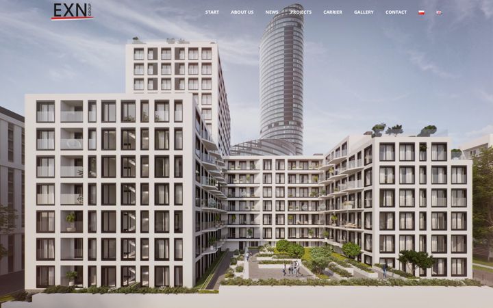Screenshot of exn.com.pl