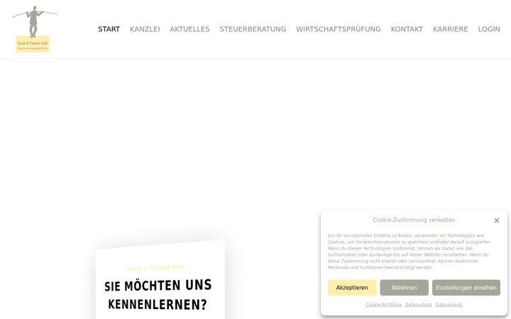 Screenshot of exner-partner.de