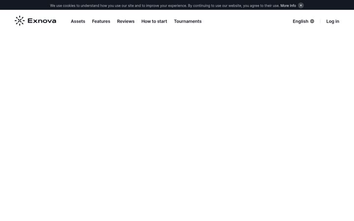 Screenshot of exnova.com