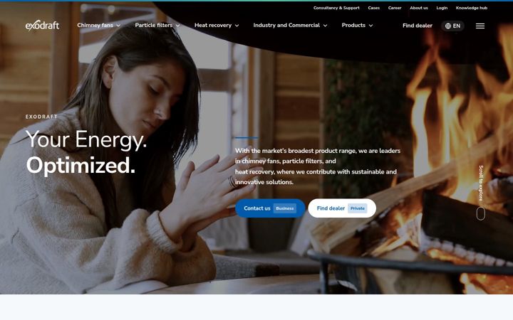 Screenshot ta' exodraft.co.uk