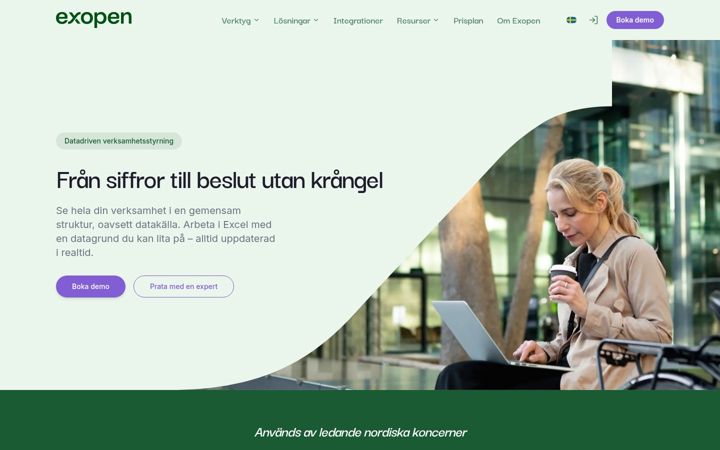 Zrzut ekranu exopen.io