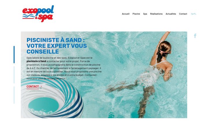 Screenshot of exopool.com